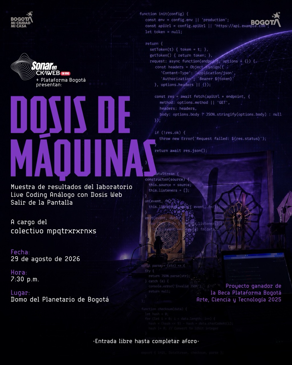 Dosis de maquinas